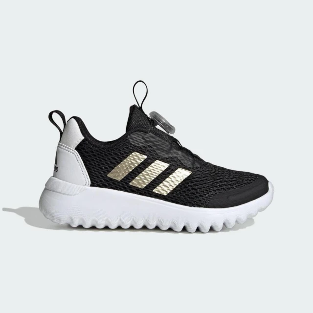 adidas 愛迪達 Activeflex Boa 3.0 K 中童 慢跑鞋 運動 休閒 舒適 緩震 黑金(IG0588)