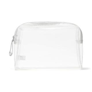 【MUJI 無印良品】TPU透明收納袋附底.約12x18.5x4cm