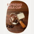 【咖啡用具】濃縮咖啡萃取量杯(120ml 玻璃量杯 意式咖啡 小奶盅 咖啡杯 盎司杯 奶精杯 濃縮咖啡 咖啡廳)