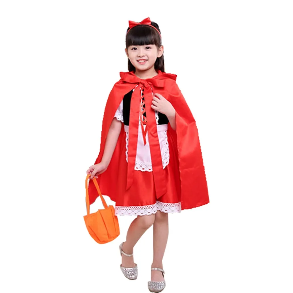 【Baby 童衣】聖誕節造型服 火柴小女孩 小紅帽裝 角色扮演 女童造型服 88011(紅色)