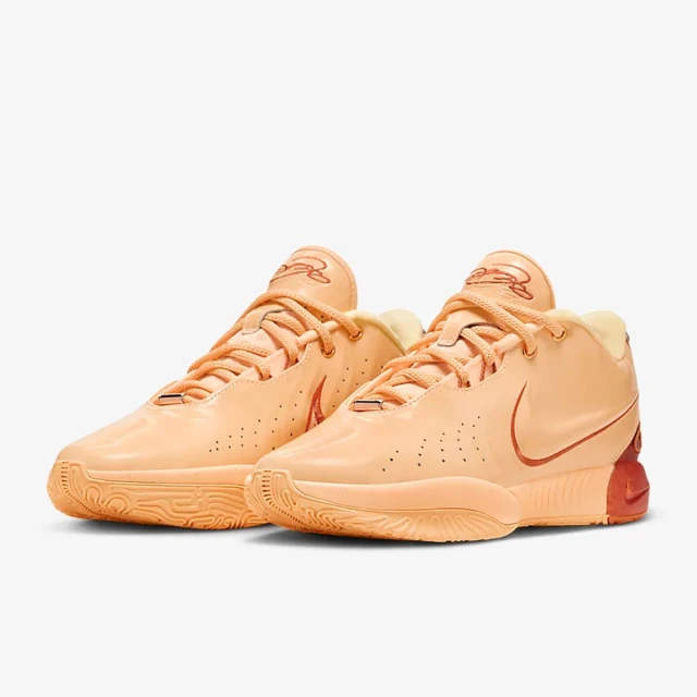 NIKE 耐吉NIKE 耐吉 籃球鞋 運動鞋 LEBRON XXI EP 男鞋 淺甜瓜橙(FV2346800)