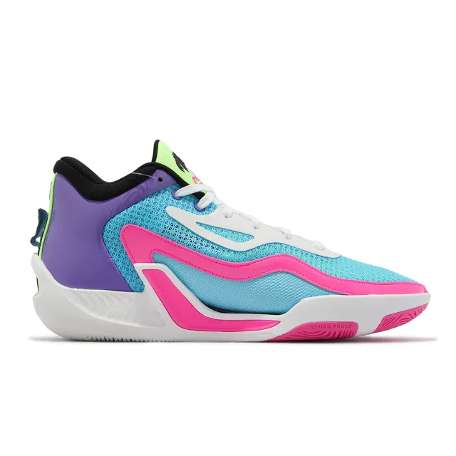 【NIKE 耐吉】籃球鞋 Jordan Tatum 1 PF Wave Runner 藍 紫 男鞋 棕梠樹(FV0171-400)