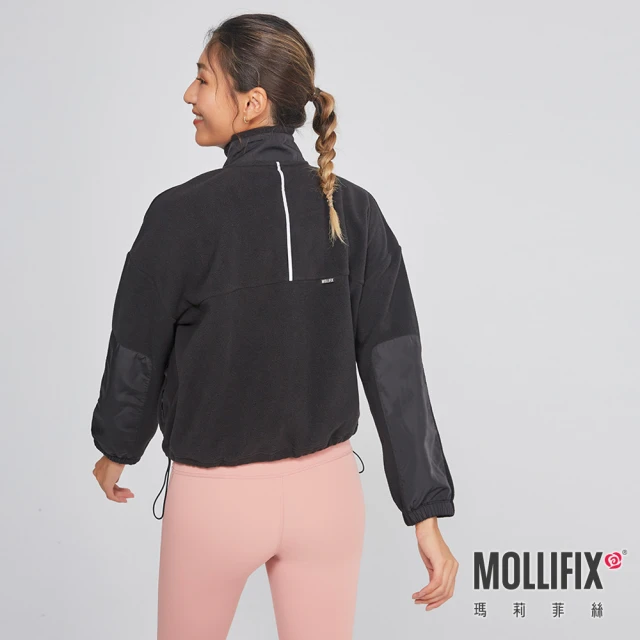 Mollifix 瑪莉菲絲 5度升溫訓練外套(夜暮藍)折扣推