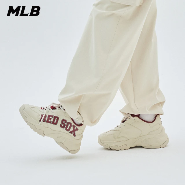 MLB Varsity厚底老爹鞋 增高鞋 Big Ball Chunky系列 波士頓紅襪隊(3ASHBVS3N-43RDS)