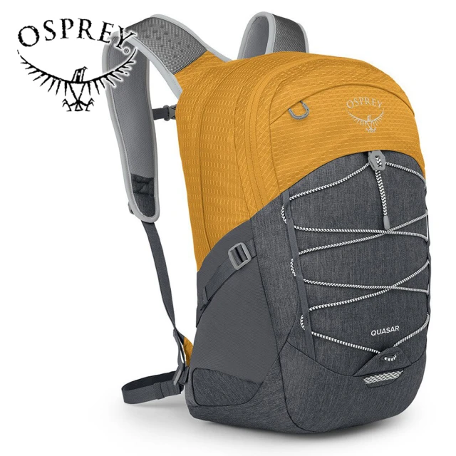 OspreyOsprey Quasar 26 通勤電腦背包 26L 黃金黃/灰色區域(休閒後背包 電腦背包 筆電背包)