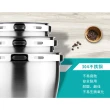【Chieh Pao 潔豹】304不鏽鋼康潔調理鍋-附提把 16CM 1.6L(6人內鍋 電鍋可用)
