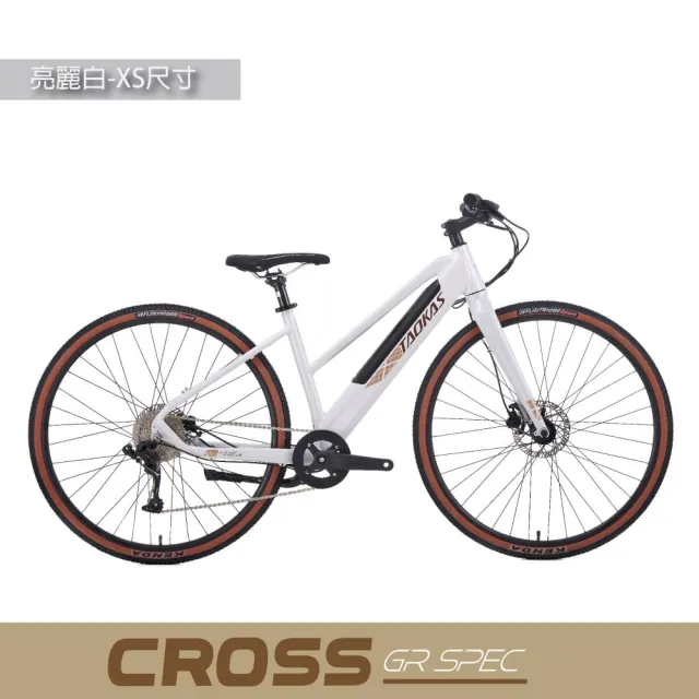 【TAOKAS 道卡斯自行車】E-BIKE CROSS GR SPEC(電動輔助自行車)