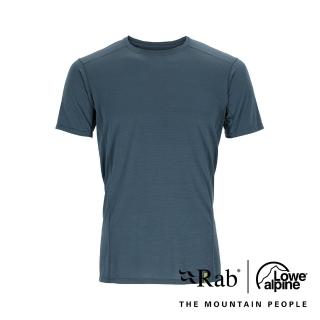 【RAB】Syncrino Base Tee 羊毛混紡排汗衣 男款 獵戶藍 #QBL30