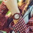 【CASIO 卡西歐】BABY-G 復古流行 啞光色彩 雙顯腕錶 棕 BGA-310RP-4A_41.8mm