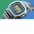 【CASIO 卡西歐】G-SHOCK全金屬彩虹藍芽太陽能錶/49.3mm(GMW-B5000PC-1DR)