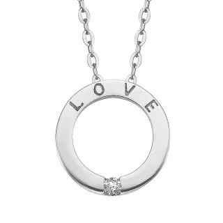 【WEDDING CODE】14K金 鑽石項鍊 N09HP2488(D/VVS1 天然鑽石 FUN4購物節 現貨 禮物)