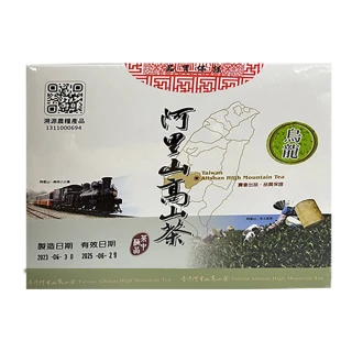 【阿里山農會】阿里山高山烏龍茶禮盒X1盒(150gX2罐/盒 附提袋)
