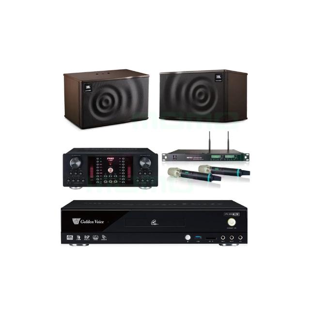 【金嗓】CPX-900 K2R+FNSD A-480N+ACT-8299PRO++JBL MK10(4TB點歌機+擴大機+無線麥克風+喇叭)
