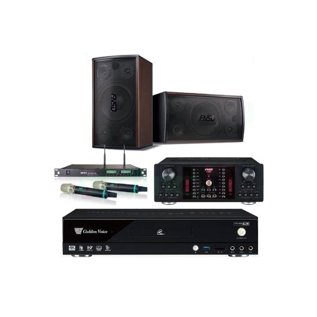 【金嗓】CPX-900 K2R+FNSD A-480N+ACT-8299PRO++SD-305(4TB點歌機+擴大機+無線麥克風+喇叭)