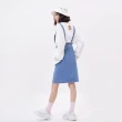 【5th STREET】女裝高腰吊帶褲-中古藍
