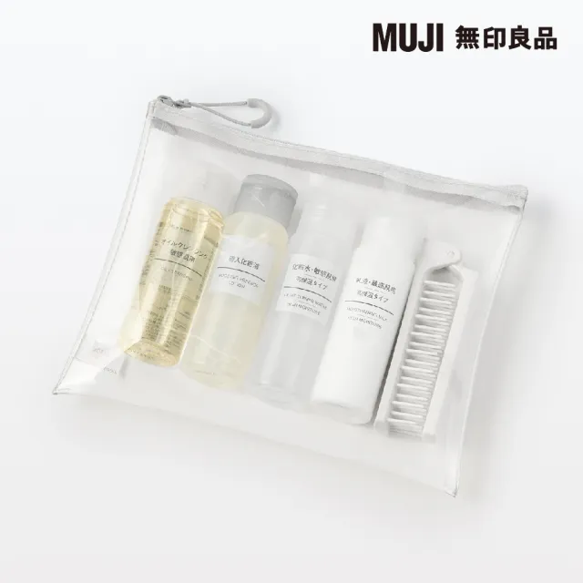 【MUJI 無印良品】TPU透明收納袋約16x19.5cm