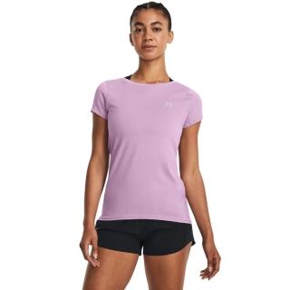 【UNDER ARMOUR】UA 女 ARMOUR HG 短袖T-Shirt _1328964-174(粉紫)