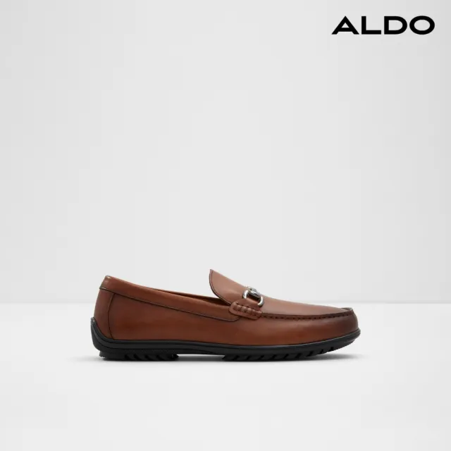 【ALDO】EVOKE-經典馬銜釦飾樂福鞋-男鞋(棕色)