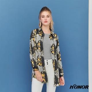 【HONOR 山形屋】佩斯利印花襯衫(MOMO獨家限定)