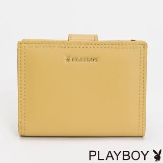 【PLAYBOY】短夾 Solo系列(黃色)