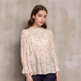 【perng yuh 芃諭名品】寫意微秋 特種繡 散襬 上衣(2023 AW Collection｜2C秋冬系列)