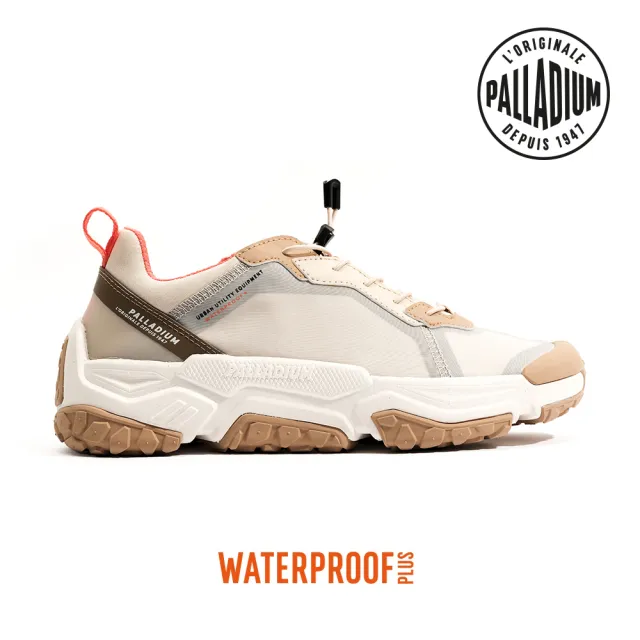 【Palladium】OFF-GRID LO WP+快穿輪胎橘標低筒防水靴-中性-奶茶(77332-210)