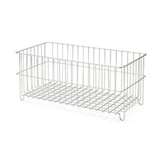 【MUJI 無印良品】不鏽鋼收納籃/寬30cm 約寬30x深15x高13cm