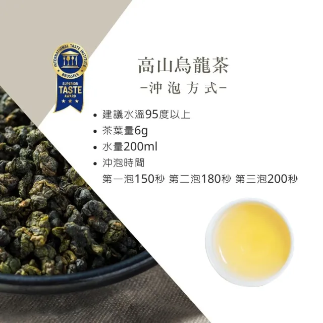 【iTQi 定迎】高山烏龍茶-茶包禮盒 2gx20包(ITQI得獎茶 外交部指定專用國禮茶 共0.06斤)