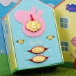 【Peppa Pig 粉紅豬】佩佩豬彌月禮盒五件組-富貴佩佩(0.30錢)
