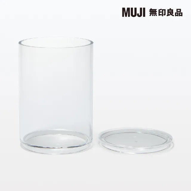 【MUJI 無印良品】壓克力罐.附蓋