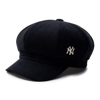 【MLB】燈芯絨報童帽 紐約洋基隊(3ACBC0136-50BKS)