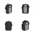 【adidas 愛迪達】包包 Essentials Shoulder Bag 男女款 黑 白 肩背 斜背 小包 愛迪達(HT4752)