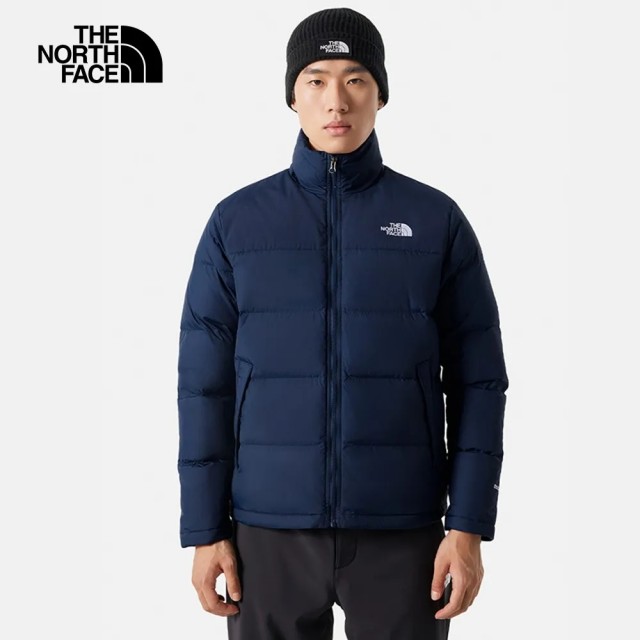 【The North Face】TNF 舒適立領 羽絨外套 M MFO MOUNTAIN DOWN JACKET - AP 男 藍(NF0A88R58K2)