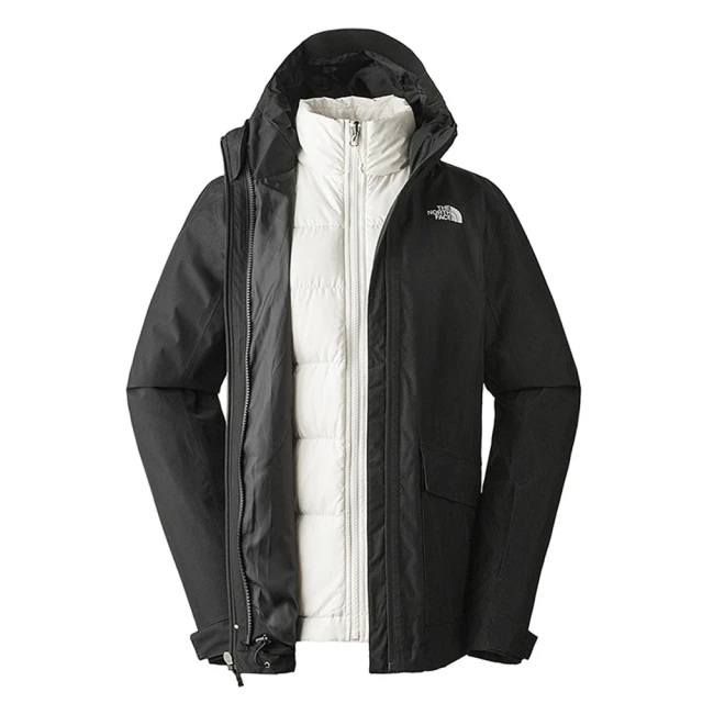 The North FaceThe North Face TNF 防水 連帽三合一外套 W ALITIER DOWN TRICLIMATE JACKET - AP 女 黑(NF0A5AY1R0G)