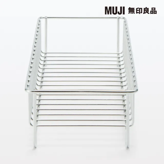 【MUJI 無印良品】不鏽鋼瓶罐架/4瓶用 約寬30x深10x高5.5cm