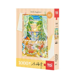 【TOi 圖益】拼圖1000片-小確幸系列-海風向晚(DIY生日插畫桌遊 畢業禮物)