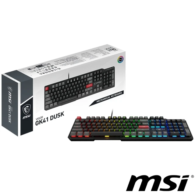 MSI 微星 GK20 電競鍵盤折扣推薦