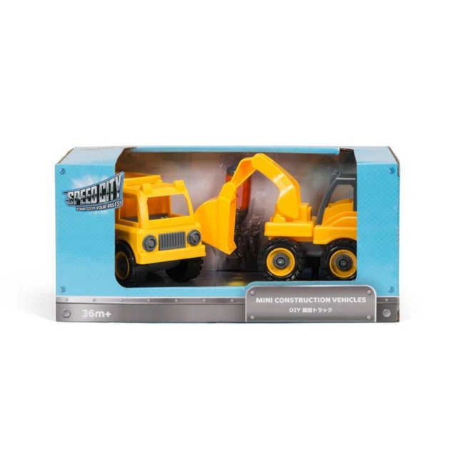 ToysRUs 玩具反斗城 Speed City Junior 寶寶拼裝工程車