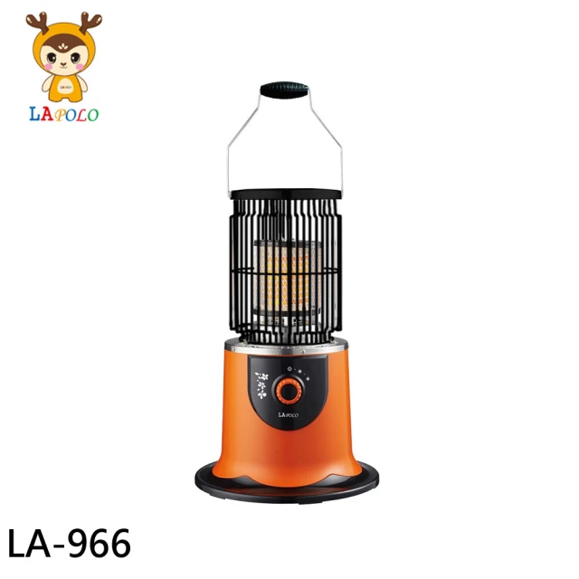 LAPOLO 藍普諾 360度 散熱型植絨款電暖爐(LA-9