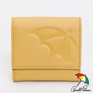 【Arnold Palmer 雨傘】短夾 Authentic系列(黃色)
