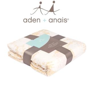 【aden+anais】竹纖維四層厚毯(櫻粉飄雪9320)