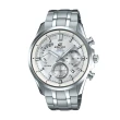 【CASIO 卡西歐】EDIFICE EFB-550D 時尚扇形儀錶板設計真三眼鋼帶手錶