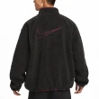 【NIKE 耐吉】NSW Winter Jacket 男款 黑紅色 雙面穿 拉鍊口袋 寬版 保暖 立領外套 FV8588-010