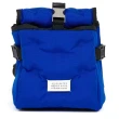 【Maison Margiela】時尚流行寶藍拼黑後背包(藍)