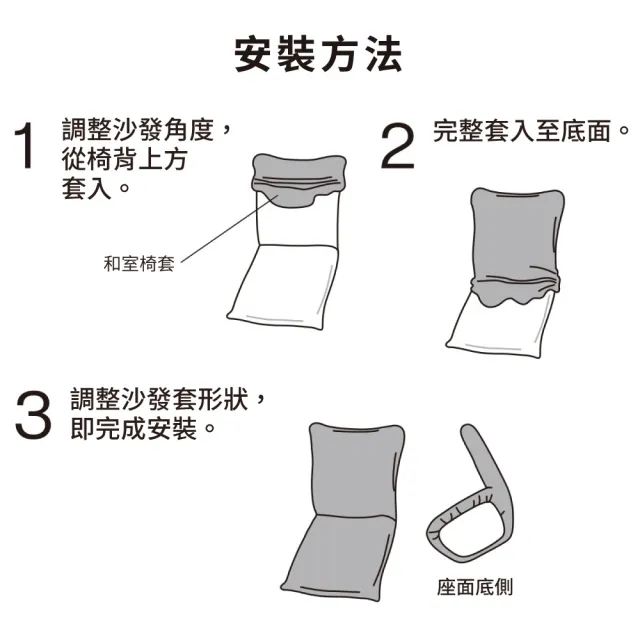 【NITORI 宜得利家居】網購限定 防貓抓伸縮式和室椅套 RESIST2 BR EC(網購限定 貓抓 伸縮 和室椅套)