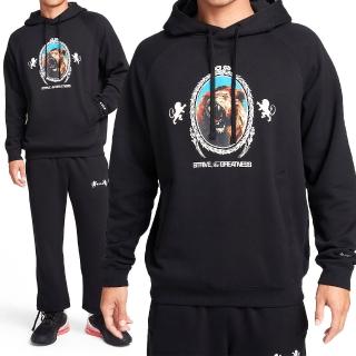 【NIKE 耐吉】AS LJ M NK BRSH PO Hoodie 男款 黑色 帽T 長袖 上衣 FB7124-010