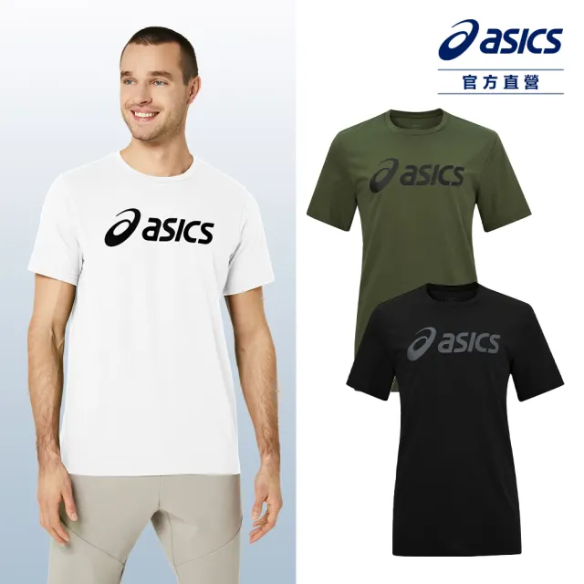 【asics 亞瑟士】TRAINING短袖上衣 男女中性款 訓練上衣 亞瑟士印花(多款任選)