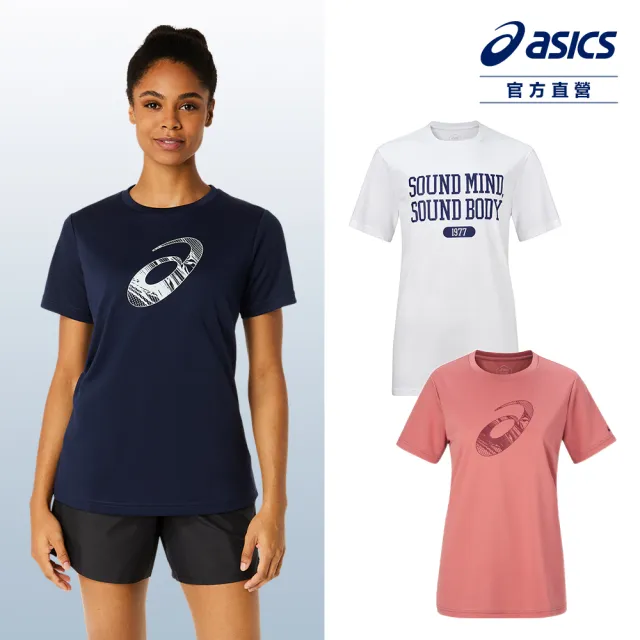 【asics 亞瑟士】TRAINING短袖上衣 男女中性款 訓練上衣 LOGO上衣(多款任選)