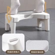 【Dagebeno荷生活】C型凹槽馬桶腳踏凳 底部防滑加厚型穩固設計兒童墊高凳(1入)