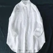 【初色】純色翻領口袋襯衫上衣女上衣-共3色-66439(M-2XL可選)